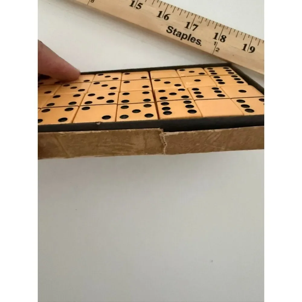 Vintage Bakelite Domino Set.